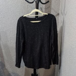 Black Speckled Sweater